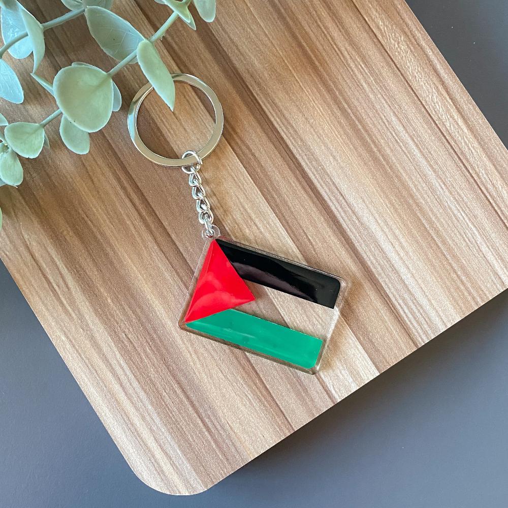 Flag of Palestine Keychain